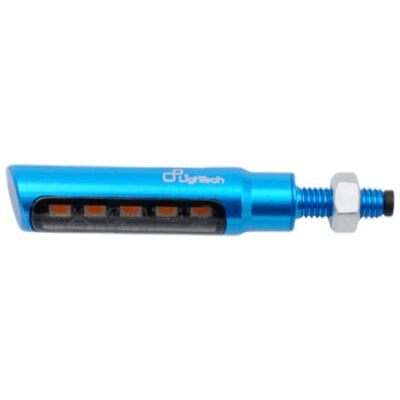 Lightech Blinkry TheTube (FRE930COB), homologované E8, modré (2ks)